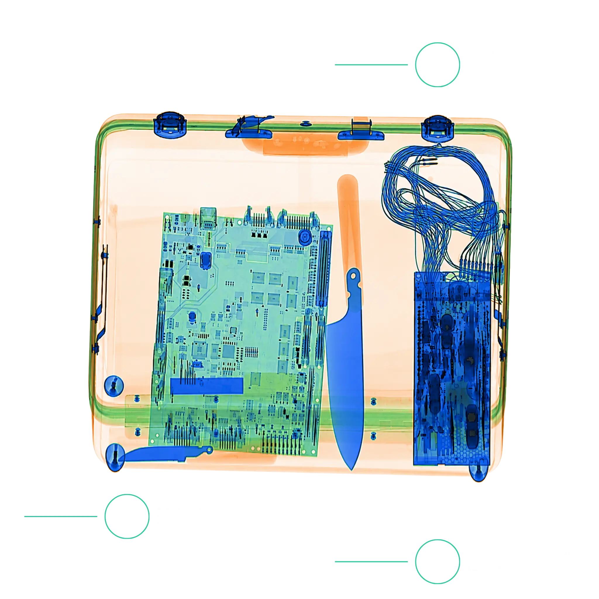 AI Imaging Scan Xray baggage scanners Saudi Arabia & GCC