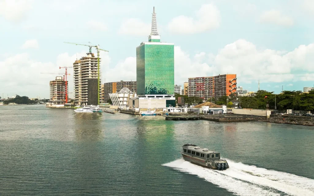 Lagos skyline representing security screening opportunities in Nigeria