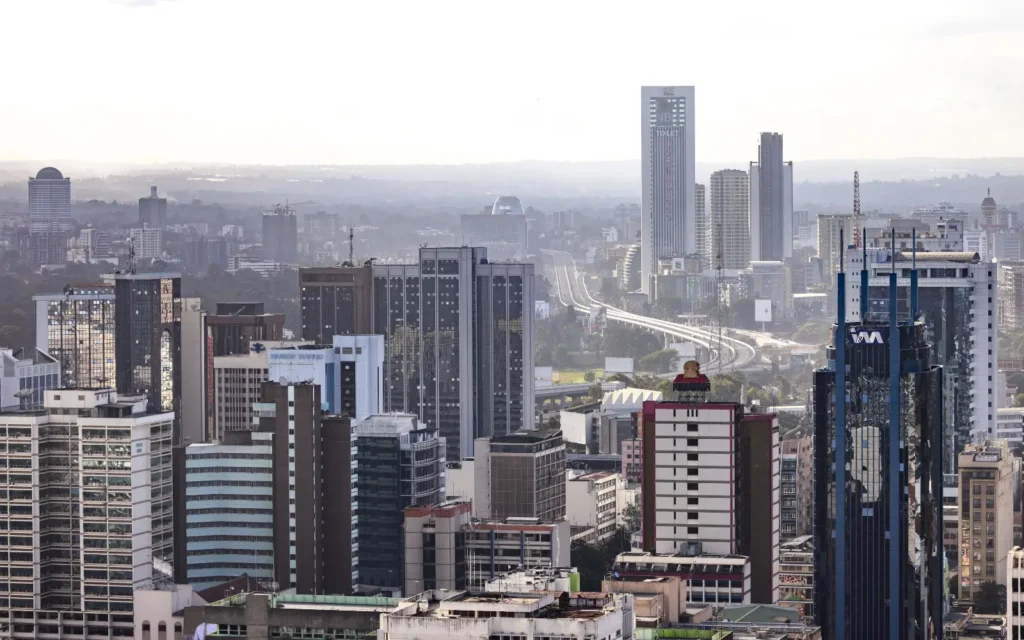 Nairobi skyline representing security screening opportunities in Kenya